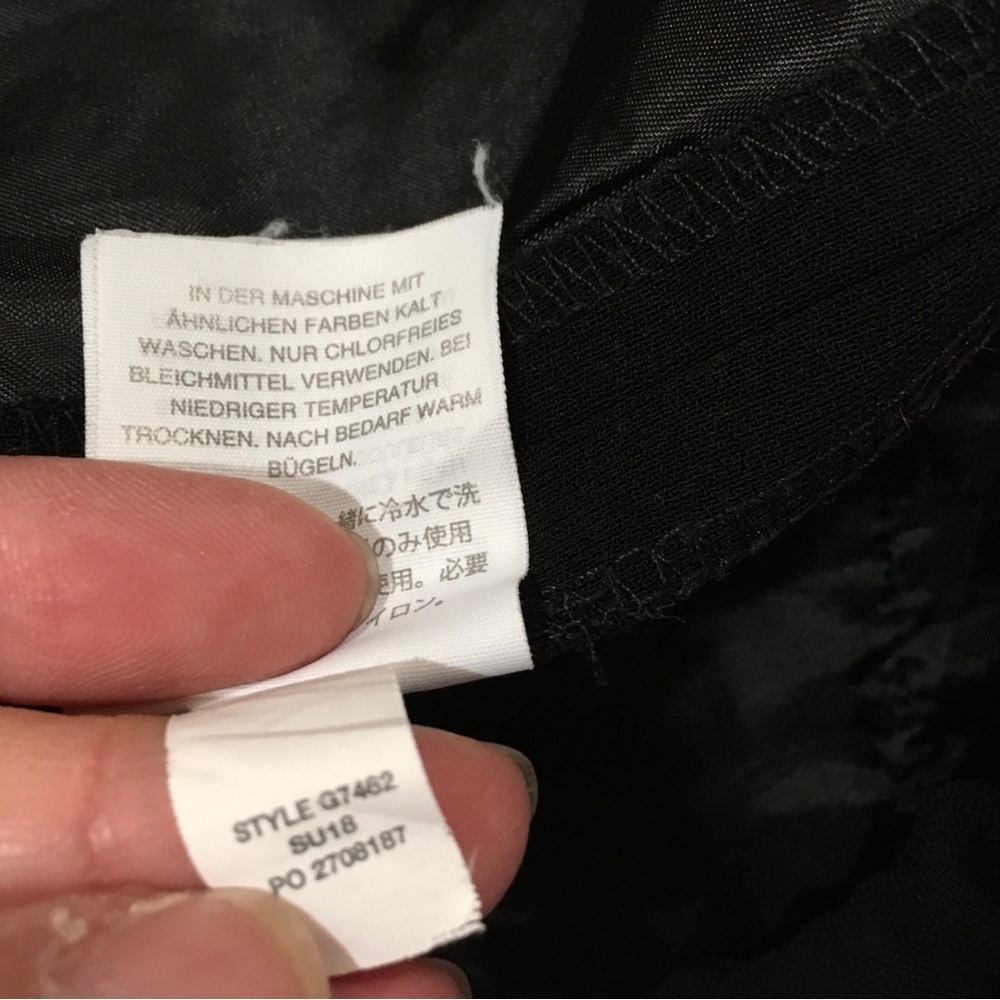 J. Crew Pants Women's 4 Black Matte Crepe 365 Pull On Easy Elastic Waist #G7462 - Picture 7 of 9